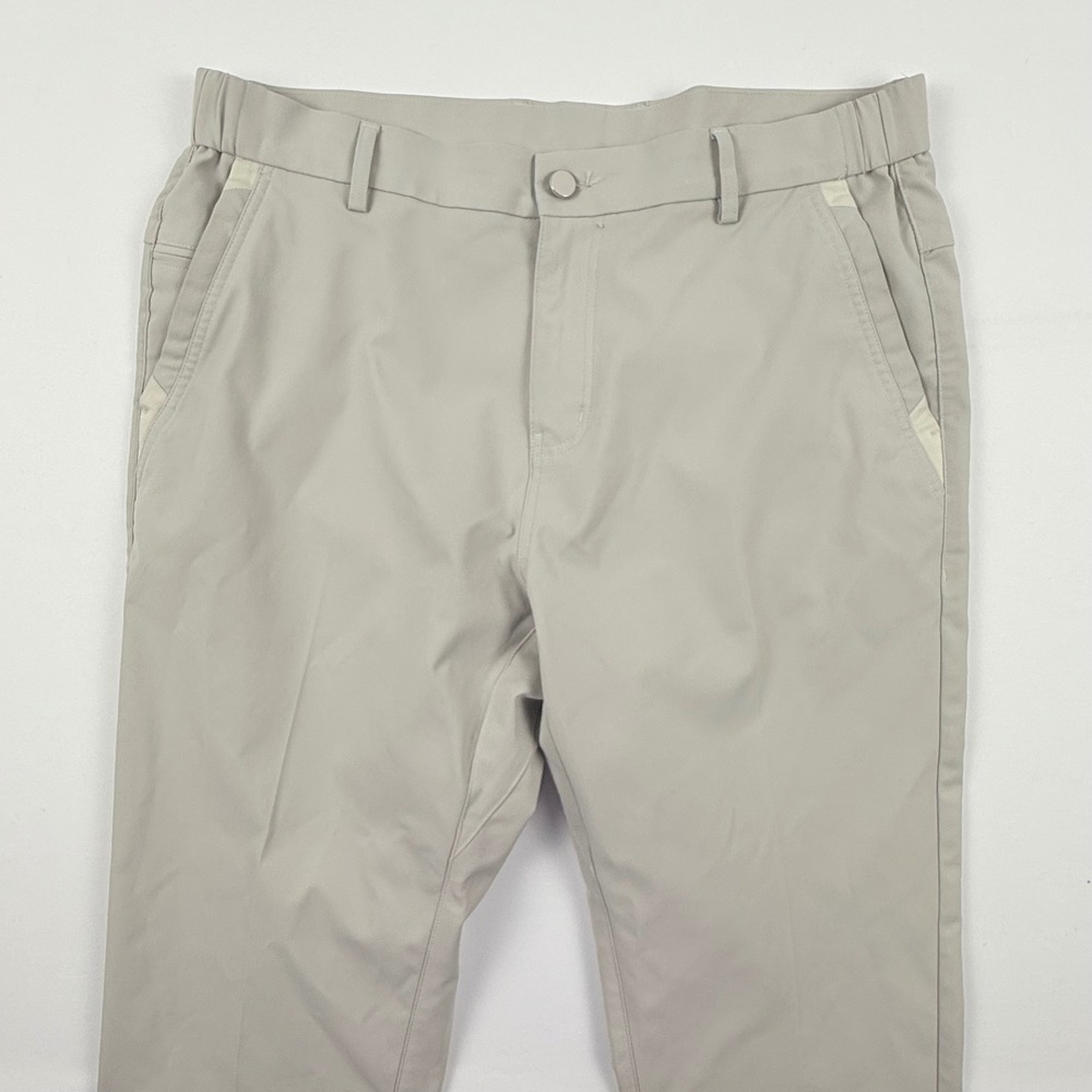 Jack Archer Jetsetter Pants Mens 33x34 Stone Grey Tech Performance Chino Travel